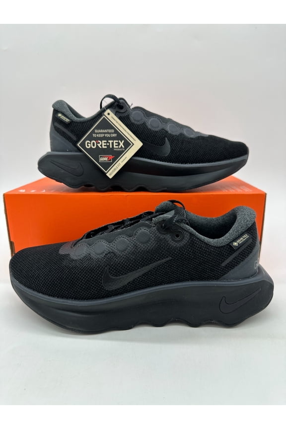 Motiva Gore-Tex Women's Size 5 Triple Black Running Gym Shoes HM0355 001