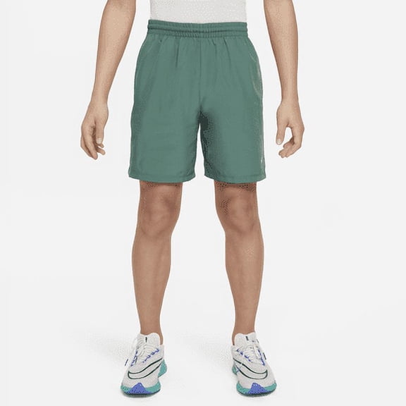 Nike Multi Big Kids' (Boys') Dri-FIT Training Shorts Color: Bicoastal/White Size: XS
