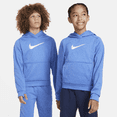 thumbnail image 1 of Nike Multi+ Big Kids' Therma-FIT Pullover Hoodie Color: Game Royal/Polar/White Size: XL, 1 of 1