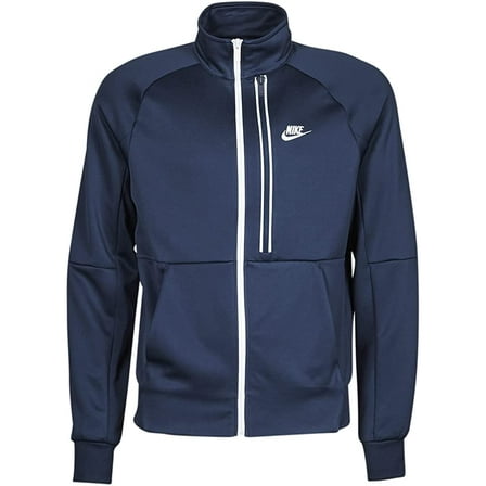 Nike N98 Tribute Jacket Mens DA0003-410 Size M Midnight Navy/White