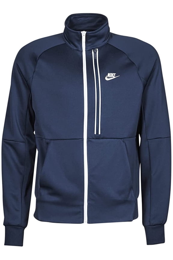 N98 Tribute Jacket Mens DA0003-410 Size M Midnight Navy/White