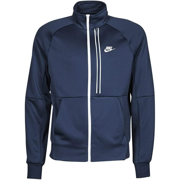 Nike N98 Tribute Jacket Mens DA0003-410 Size M Midnight Navy/White