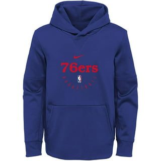 Youth Philadelphia 76ers Heathered Gray Lived In Pullover Hoodie