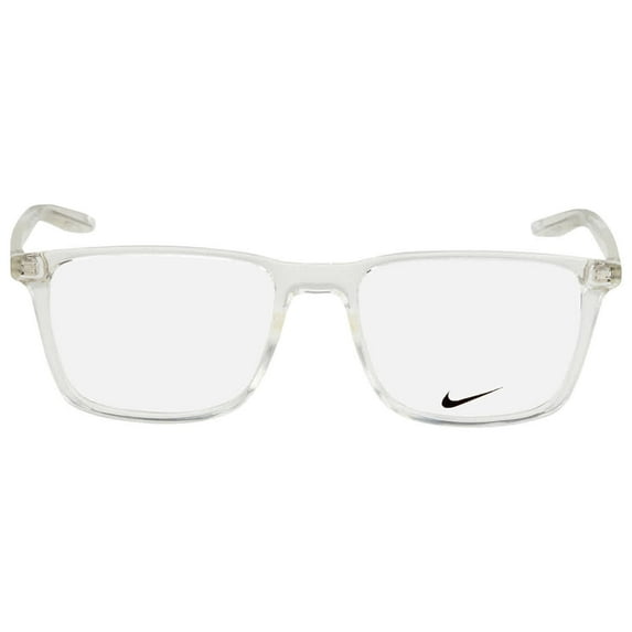 Nike NIKE 7130 900 Unisex Full Rim Clear Plastic Frame Eyeglasses