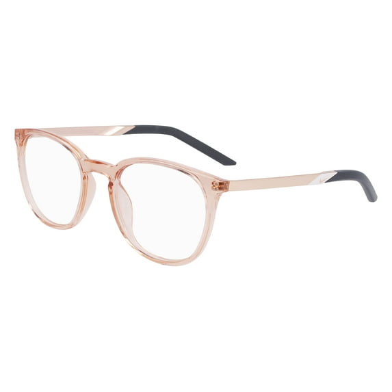 Nike NIKE 7257 682 Unisex Rose Whisper Full Rim Frame Eyeglasses