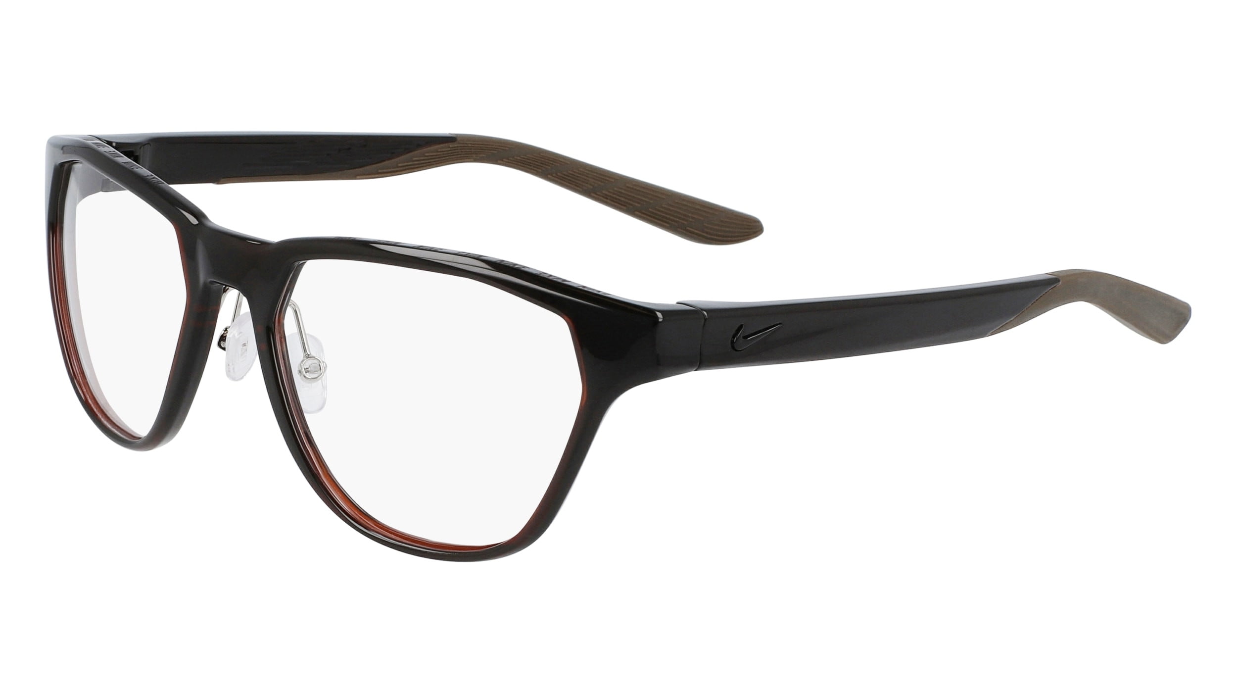 NWT Nike 7400-201-52 Eyeglasses Nike Eyeglasses 7400 201 Brown Basalt, Size 52-18-145 | eBay main image 2