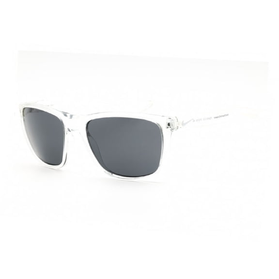 Nike NIKE ESSENTIAL ENDEAVOR FQ4619 913 57mm Square Sunglasses Men's Crystal Clear