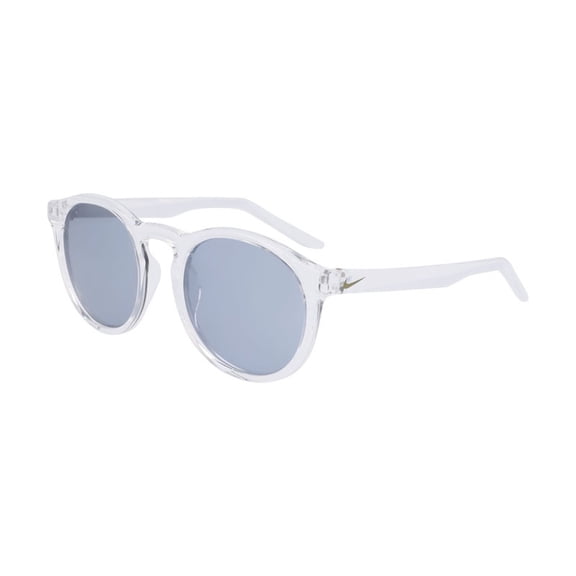 Nike NIKE SWERVE P FD1850 900 51mm Round Sunglasses Unisex Matte Clear