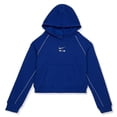 thumbnail image 1 of Nike NSW Air French Terry Crop Hoodie (Little Kids/FBig Kids) (Girls, Deep Royal Blue, LG (14-16 Big Kid)), 1 of 3
