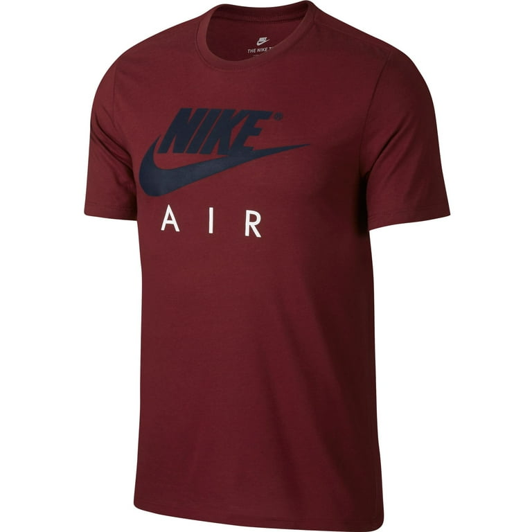847511-678 NSW Air Shortsleeve T-Shirt Red/Obsidian/White Team Men\'s Nike