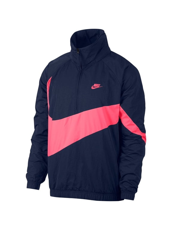 NSW Anorak Half Zip Men's Jacket Navy-Pink AJ1404-410