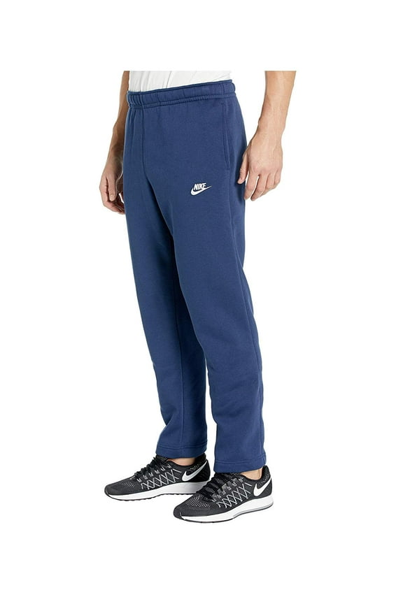NSW Club Pants Open Hem Midnight Navy/Midnight Navy/White