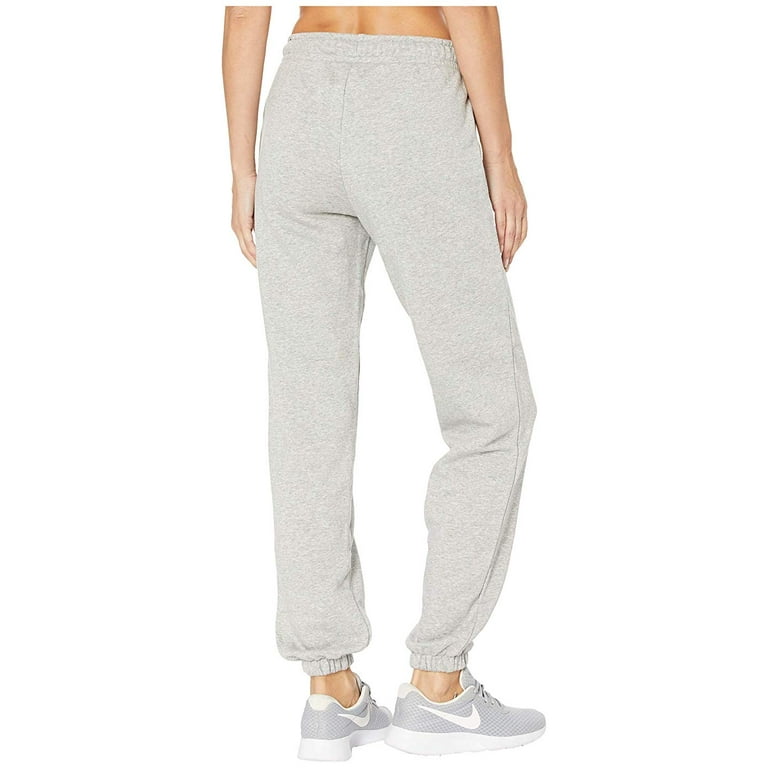 Nike sportswear essential women's fleece pants in dark grey heather hotsell