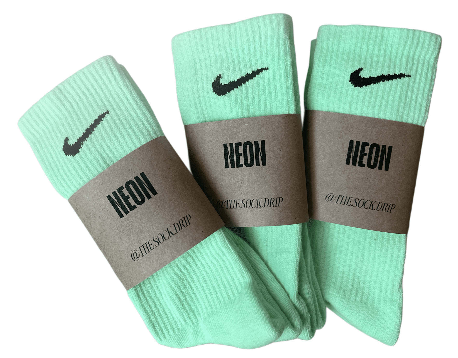 Nike Dri-FIT Everyday Green Tie Dye 2 Pack Crew Socks | Zumiez