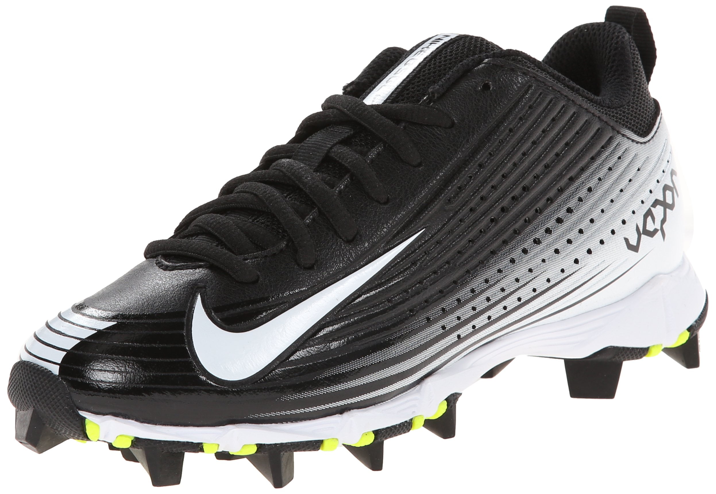 Nike New Junior Vapor Keystone 2 Low Bg Wide Baseball Cleats Black 