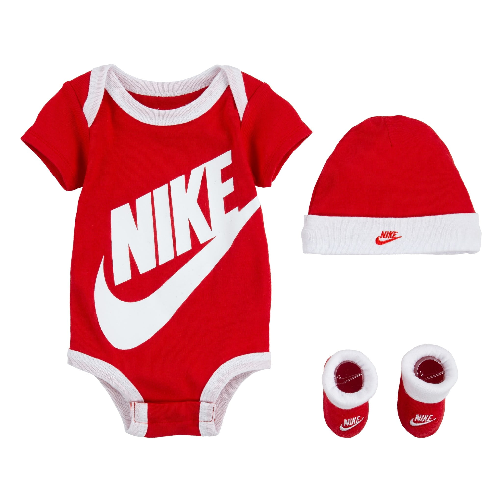 Nike Newborn 0 6 Months 3 Piece Set University Red LN0073 U10