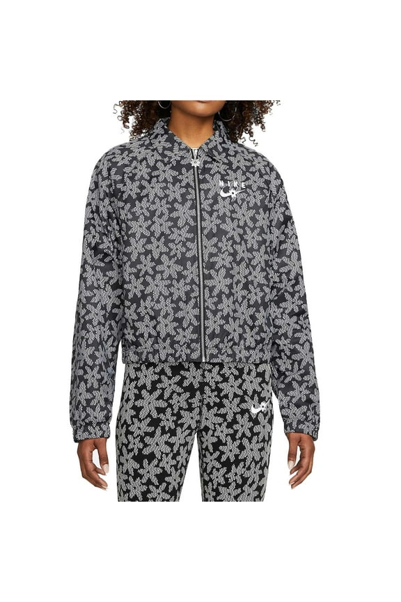 Sportswear Printed Woven Jacket Womens Style : Dm6313