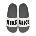 thumbnail image 1 of Nike Men's Offcourt Slides Sport Sandal, Dark Grey/Black-White, 7, 1 of 5