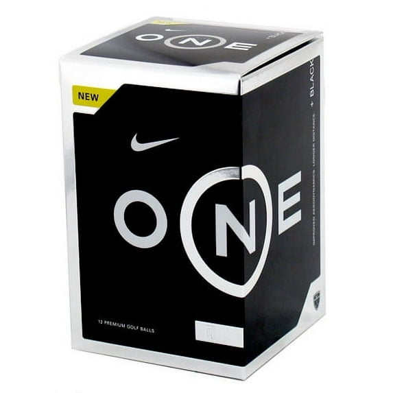 Nike One Black Golf Balls