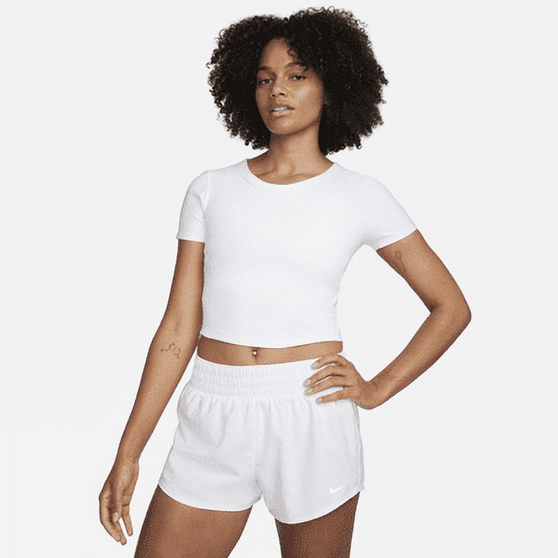 Nike crop top one shoulder sale