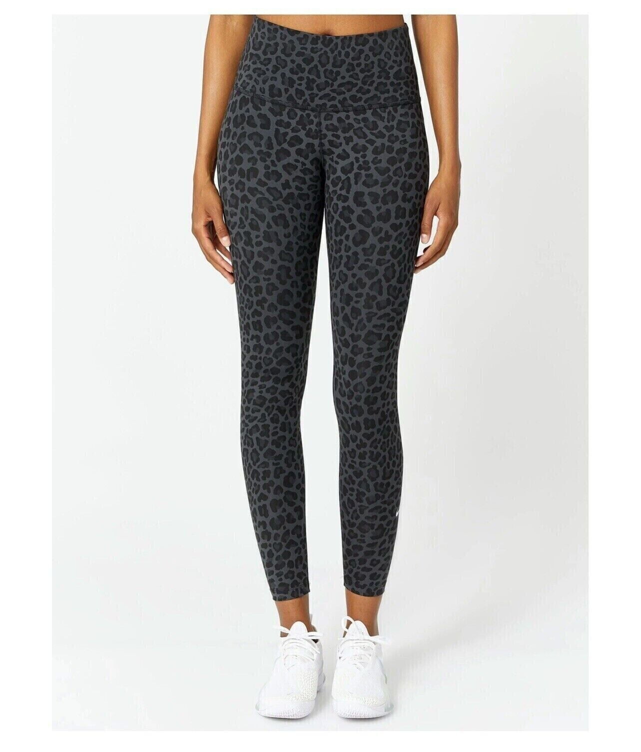 nike black leopard print leggings