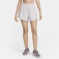 thumbnail image 1 of Nike One Women's Dri-FIT High-Waisted 3\ Color: Platinum Violet Size: L, 1 of 1