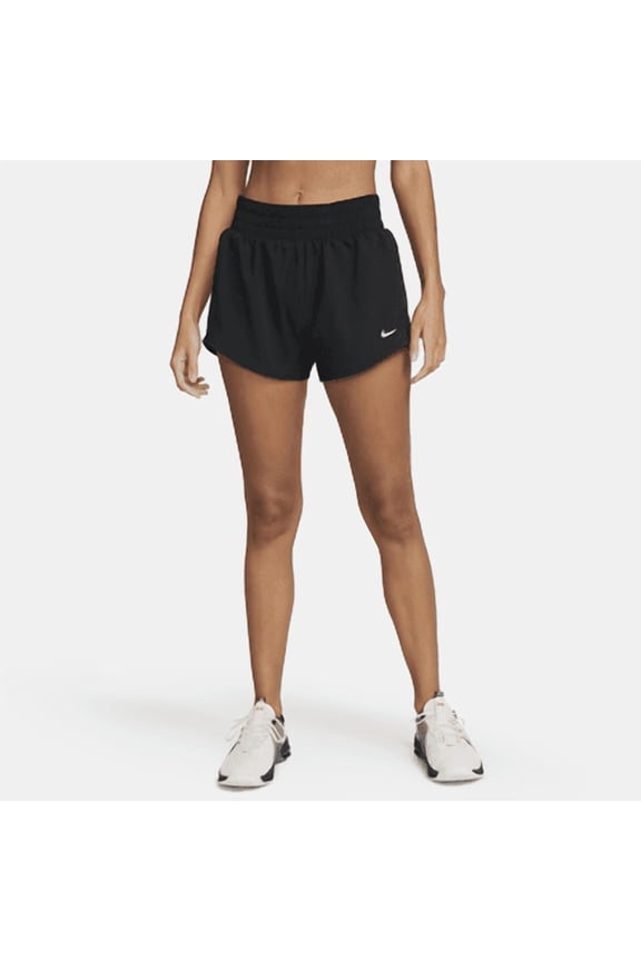 Nike One Women's Dri-FIT Mid-Rise 3\ Color: Black Size: XS