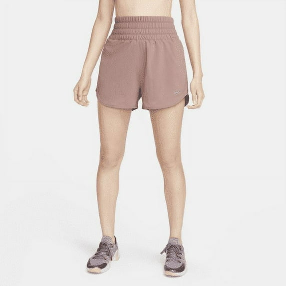 Nike One Women's Dri-FIT Ultra High-Waisted 3\ Color: Smokey Mauve Size: M