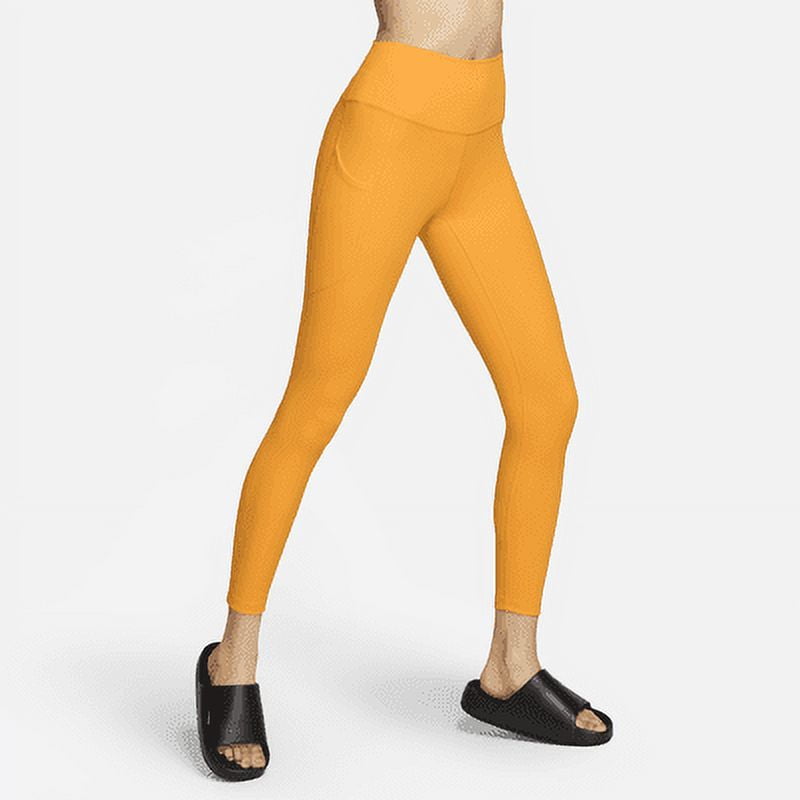 nike yellow yoga pants