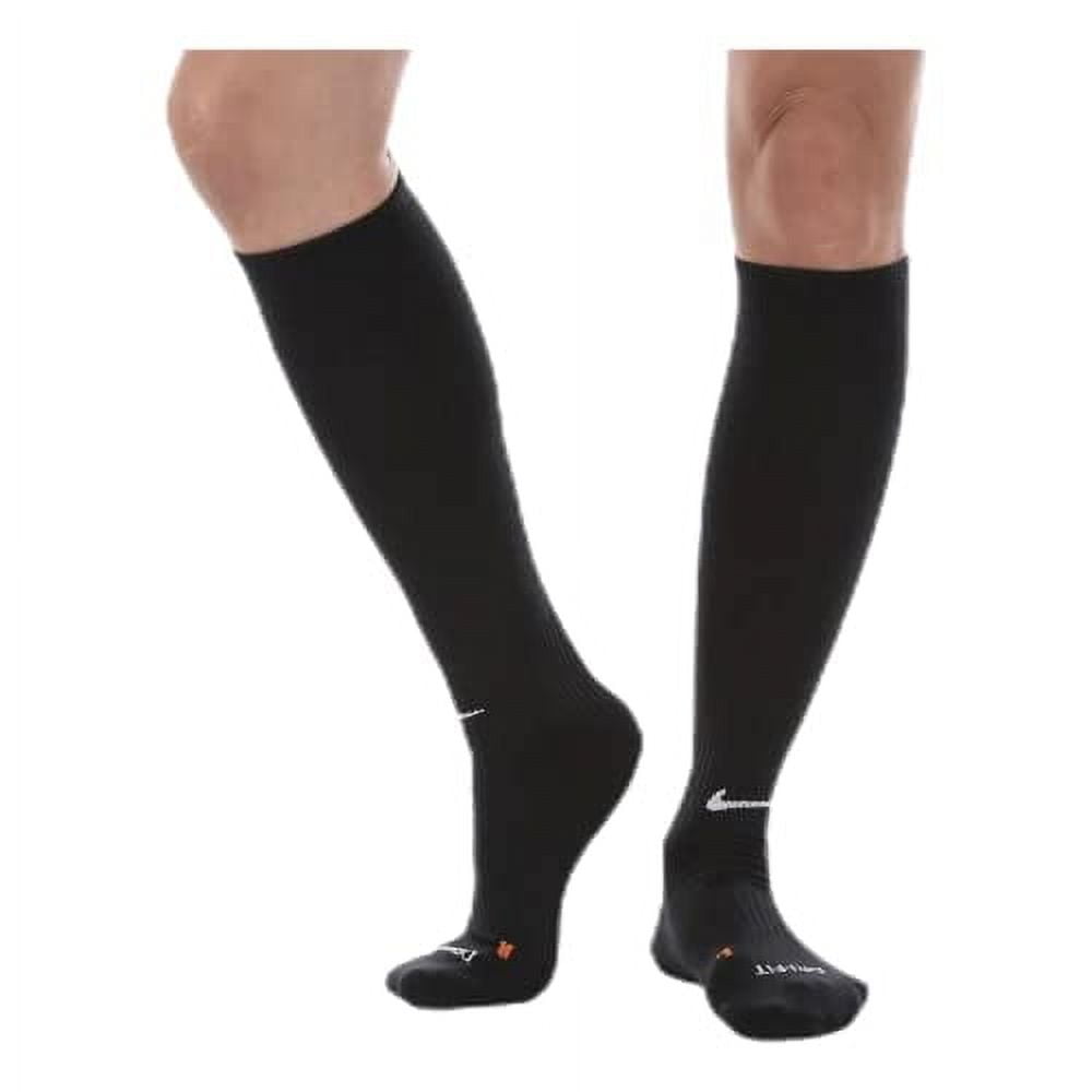 nike black knee high socks