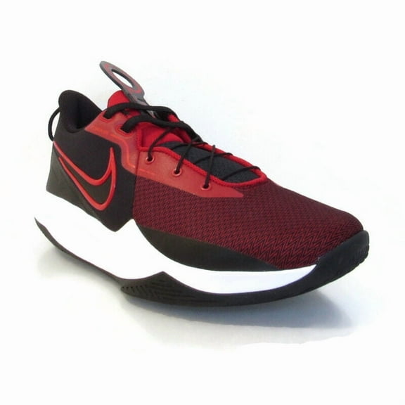 Nike PRECISION VI FLYEASE Men's Black Red Basketball Sneakers Shoes, DJ7552-002