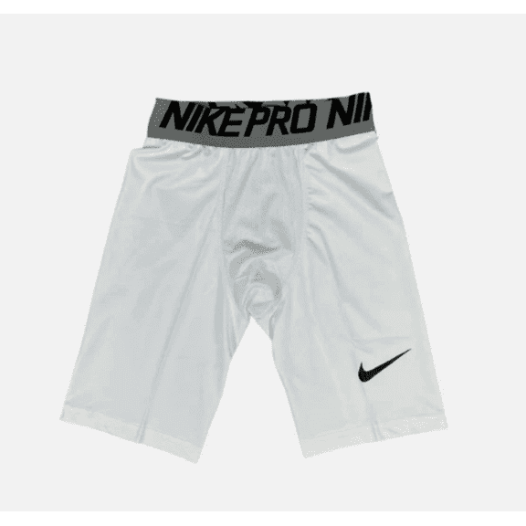 Nike PRO Men's Dri-Fit Compression Shorts Gym Running - White / X-LARGE