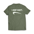 thumbnail image 1 of 'Nike Parody' I Just Can't T-Shirt, 1 of 10