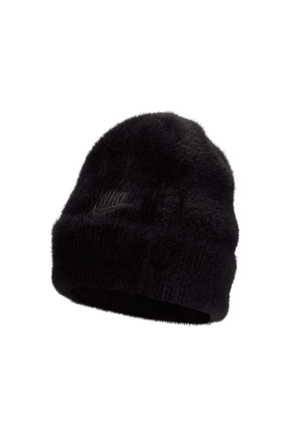 Peak FJ8688-010 Beanie Unisex OS Black Stretch Cuffed Hat Outdoor SRT628
