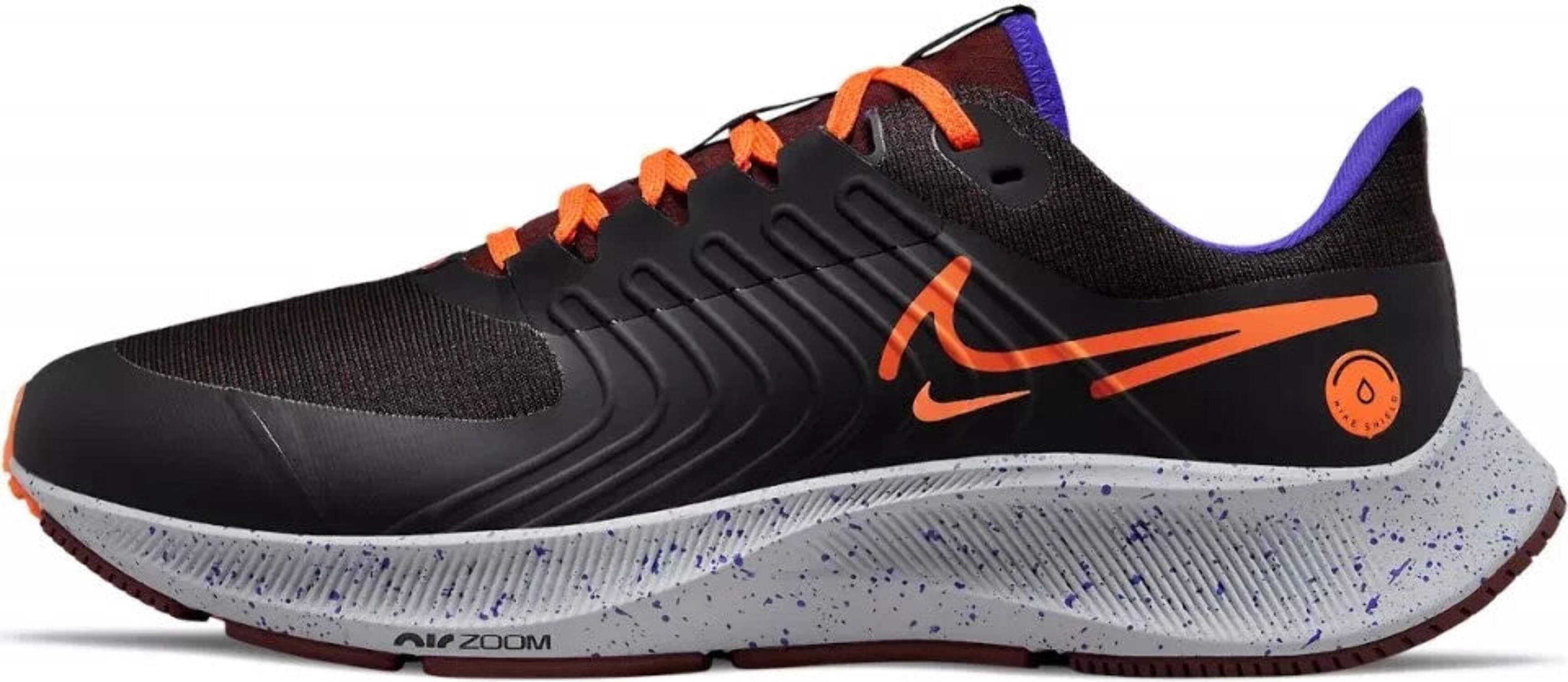Nike Pegasus 38 Shield DC4073-003 Men's Black Weatherized Running Shoes ...