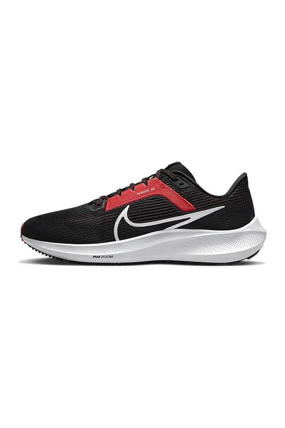 Pegasus 40 Men's Road Running Shoes (DV3853-003,Black/White-LT Crimson) Size 8