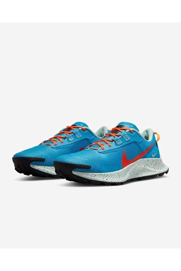 Pegasus Trail 3 DA8697-400 Men's Blue Red Running Shoes Size US 11.5 ZJ138