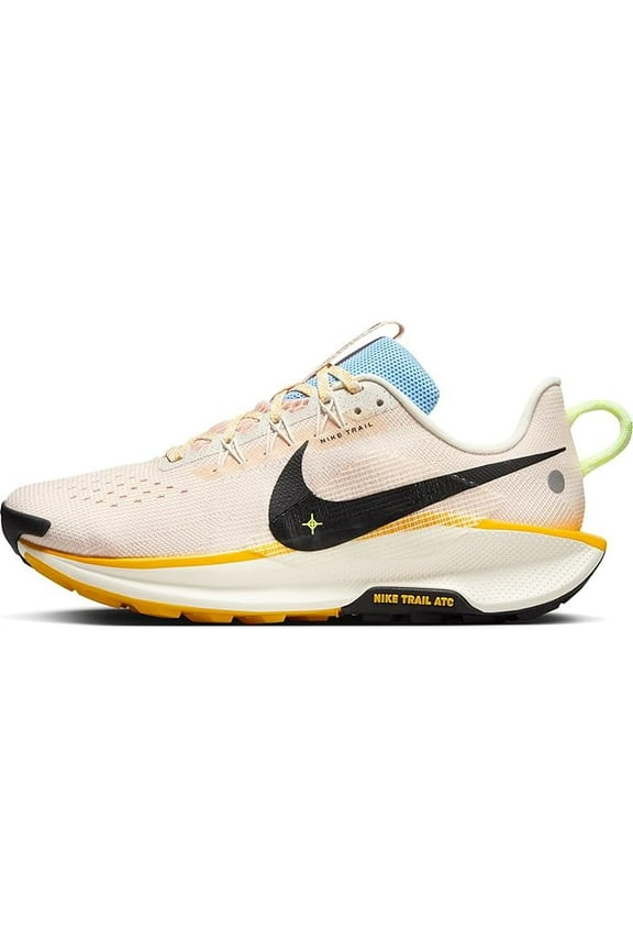 Pegasus Trail 5 Women's Trail Running Shoes (DV3865-007, Phantom/Washed Coral/University Gold/Black) Size 10