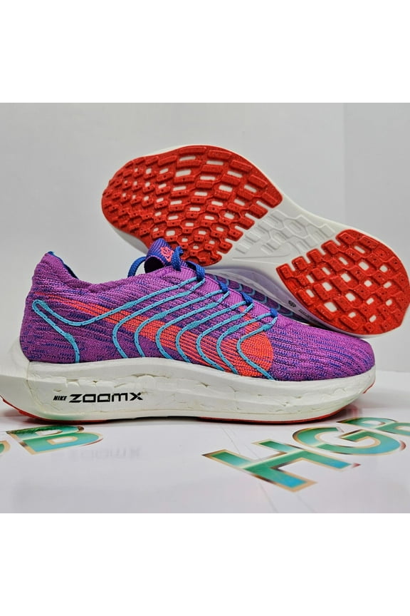 Pegasus Turbo Next Nature DM3414-500 Men's Fuchsia Blue Running Shoes FOH28 (9.5)