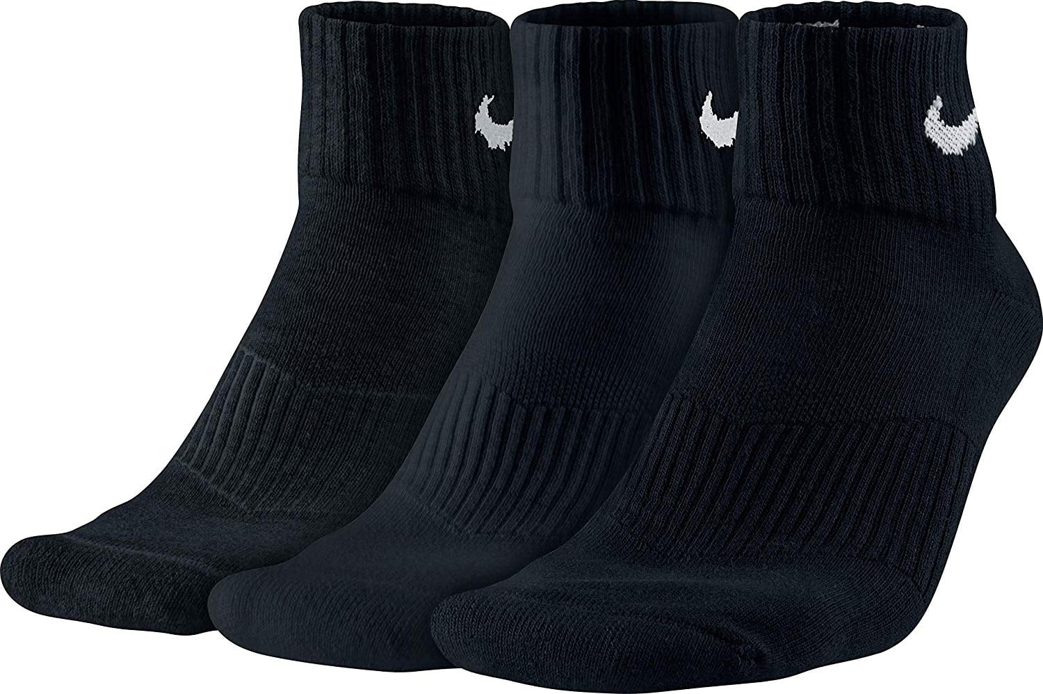 Nike quarter socks grey online