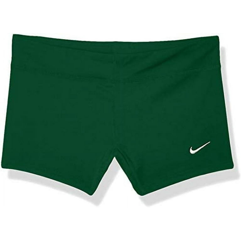 Nike Performance Game Womens Volleyball Shorts (XX-Small, Gorge Green)