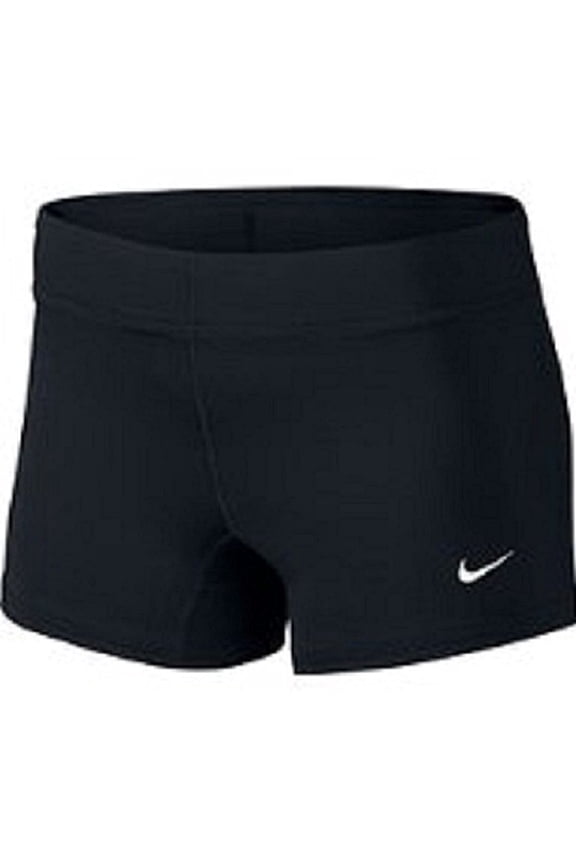 Performance Women's Volleyball Game Shorts (X-Large, Black)