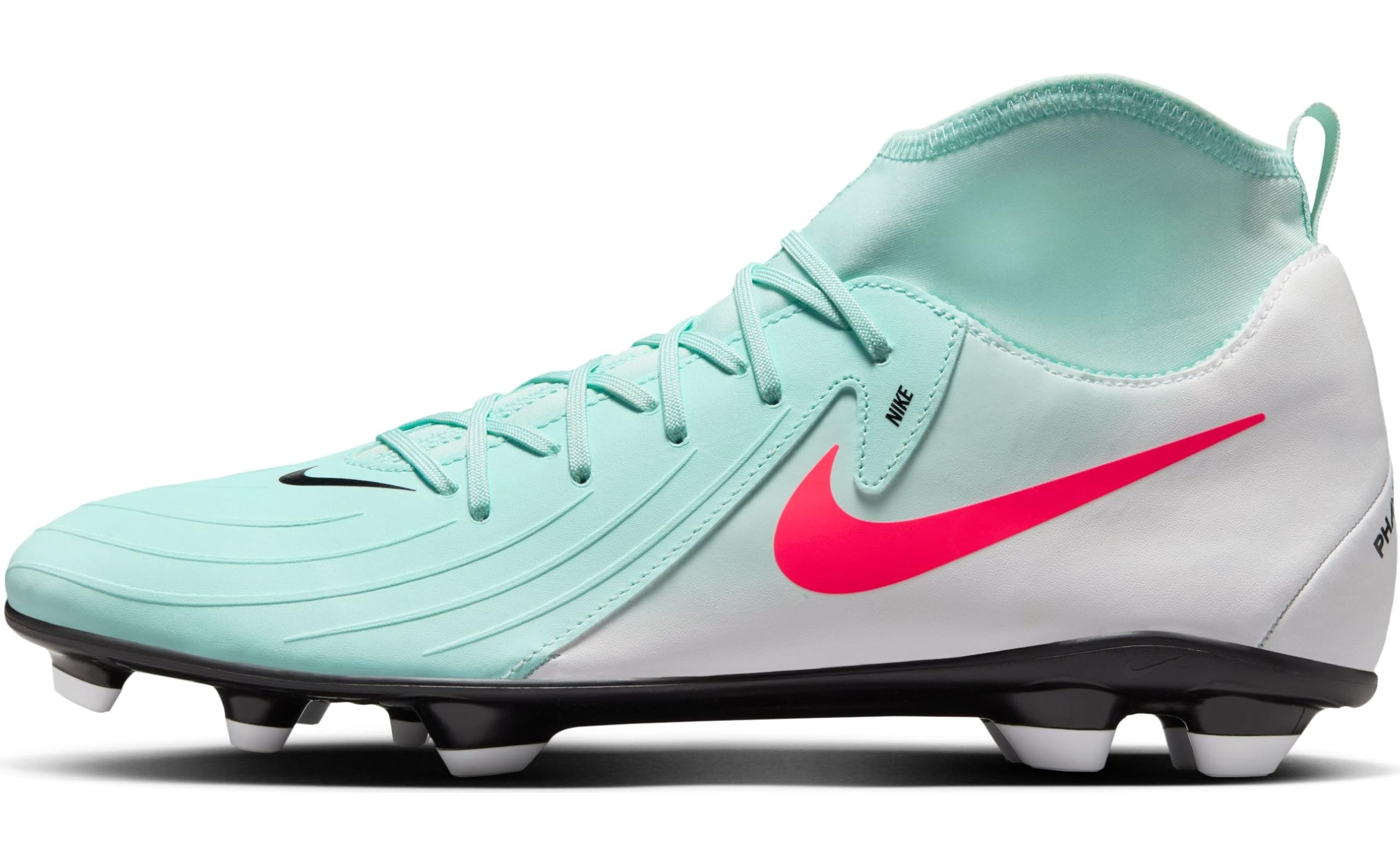 Nike Phantom Luna 2 Club MG \'Mint Atomic Red\' Soccer Cleats Men’s Size 13 New Nike Phantom Luna 2 Elite FG Mint Atomic Red Cleats FJ2572  main image 3