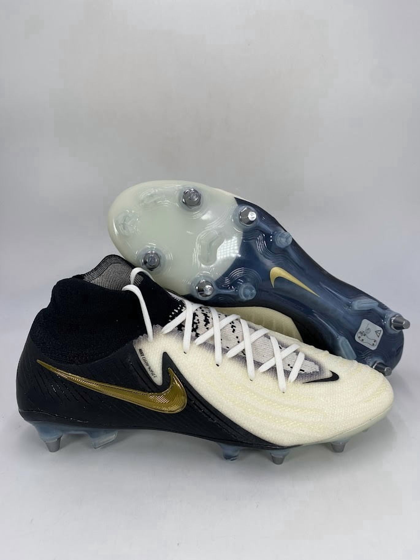 Nike Phantom Luna II Elite SG-Pro P White Black Gold (FQ9033 100