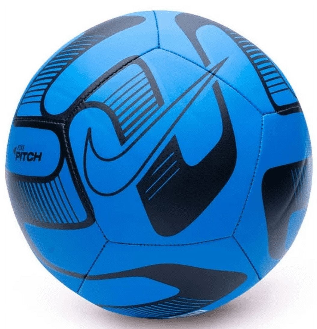 Nike Pitch Training Soccer Ball - Blue-Black-Size 5 