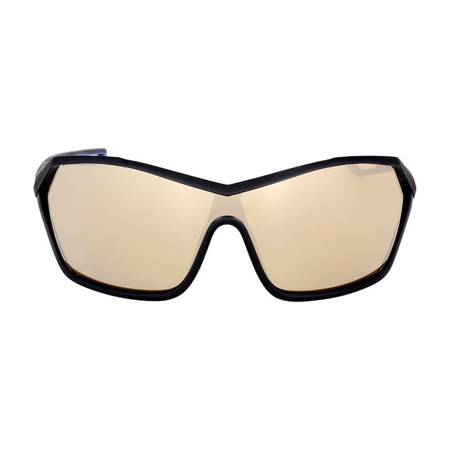 Nike Plastic Frame Brown Super Ivory Mirror Lens Unisex Sunglasses EV1037339287309402