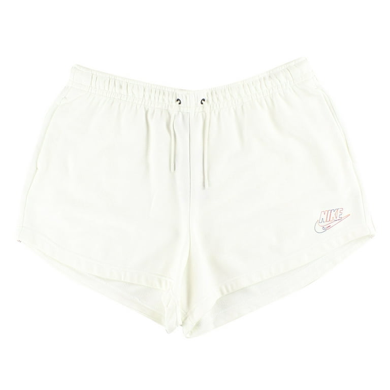 Nike Plus Fut Womens Active Shorts Size 1 Color White Walmart