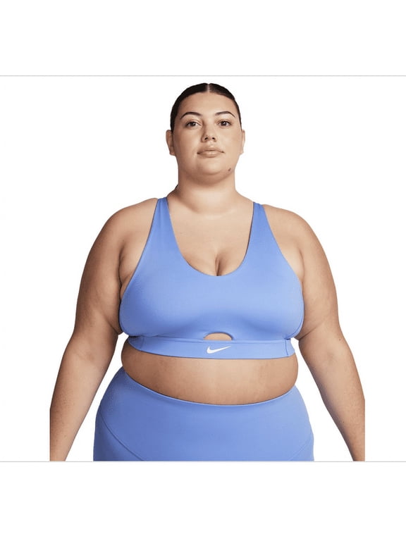 Plus Size Active Indy Plunge Cutout Medium-Support Padded Sports Bra