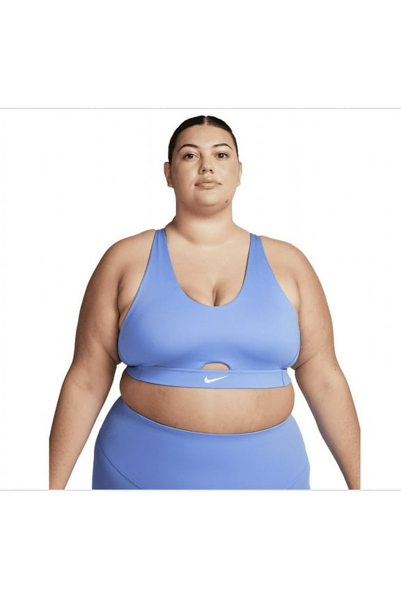 Plus Size Active Indy Plunge Cutout Medium-Support Padded Sports Bra
