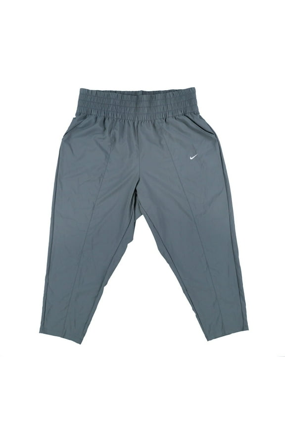 Women's Plus Size Athletic Pants Dri-Fit Comfort Active Bottoms Grey New